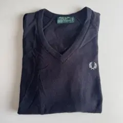 フレッドペリー Vネック セーター イギリス製