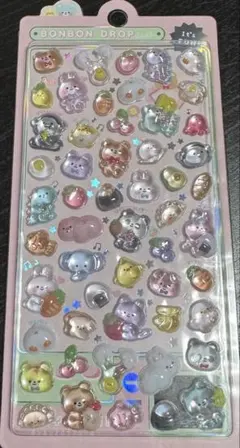 【韓国正規品】廃盤　レア　もぐもぐボンボン　ボンボンドロップシール