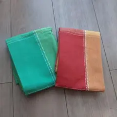 ティータオル　ディッシュタオル　布巾　２枚セット