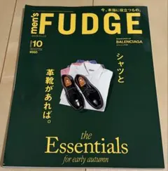 men's FUDGE 2026年10月号