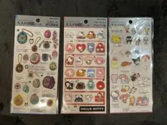 大人の図鑑シール　たまごっち　ハローキ　サンリオキャラクターズ