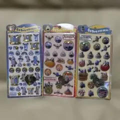 パペットスンスン　うるちゅるポップシール　正規品　ボンボンドロップ　3枚