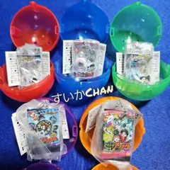 妖怪ウォッチ ミニチュアパッケージコレクション 全5種類 コンプ ガチャ ①