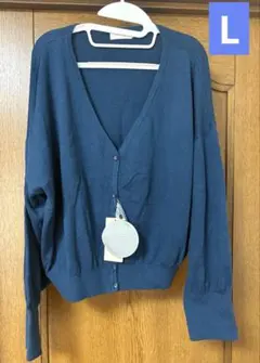 earth music&ecology ガンガンカーディガンBlue Green