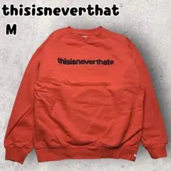 入手困難】thisisneverthat スウェット S 赤 バックプリント - メルカリ