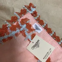 【新品】近沢レース　タオルハンカチ　金魚