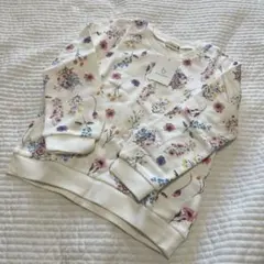 【新品未使用】ブランシェス　花柄　トレーナー　120 110