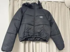 9090 umbro Hood Puffer Jacket ブラック サイズS