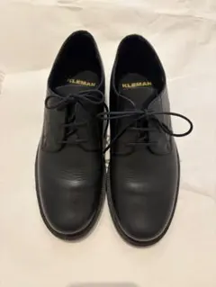 KLEMAN ブラック レザーシューズのサムネイル
