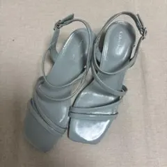 Calvin Klein 水色ストラップサンダルのサムネイル