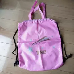 TSP 巾着型 ナップサック ピンクのサムネイル