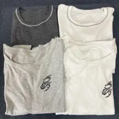 長袖シャツ 半袖シャツ下着 4枚セット