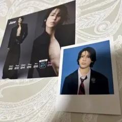 SnowMan2026-2027年ラウールカレンダー1枚と特典ポラロイド風カード