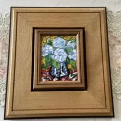 吉井忠　白い花　油彩画 吉井忠 白い花 油彩画 - メルカリ
