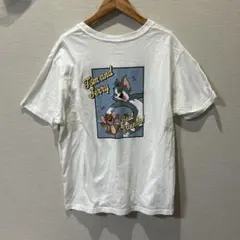 トムとジェリー 刺繍　プリント　Tシャツ ホワイト　Mのサムネイル