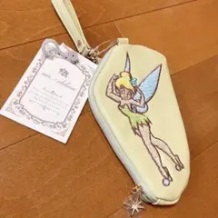 新品 ティンカーベル サガラ刺繍ポーチ しまむら×ちはるさん コラボ 限定品