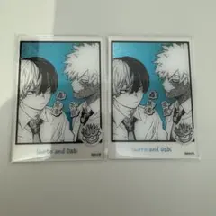 ヒロアカ 箔入りアクリルカード 轟焦凍 荼毘　2枚セット