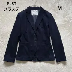 PLST ネイビー テーラードジャケット M