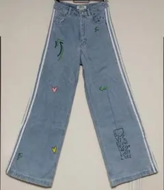 ※希少完売品 adidas x Fiorucci デニムパンツのサムネイル