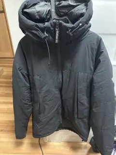 F.L.E ブラックダウンジャケット/ロスインゴベルナブレス