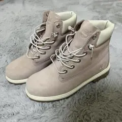 Timberland ピンク ハイカットブーツ