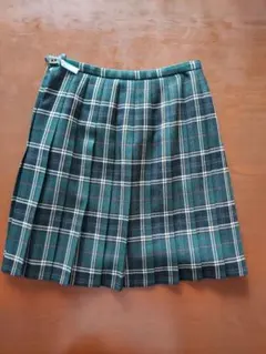 EAST BOY 9号　緑系プリーツスカート