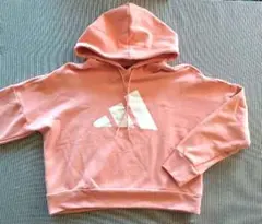 美品　アディダス　クロップド　パーカー