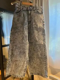 cussil ワイドレッグデニムパンツ M