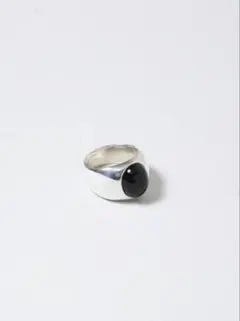 OX JEWELRY Oval Ring オニキス 925 16号相当 保存箱 - メルカリ