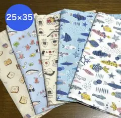 ★ランチマット５枚★25×35 男の子女の子　かわいい人気柄
