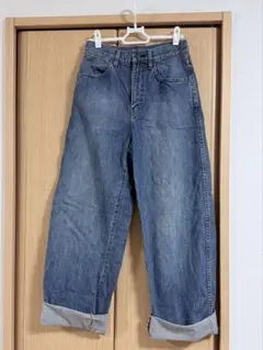 UNIQLO U ワイドデニムパンツ ジーンズ 24