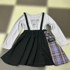 ドッキングワンピース 130 ネックレス付き