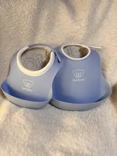 BabyBjörn お食事エプロン 2サイズセット ブルー