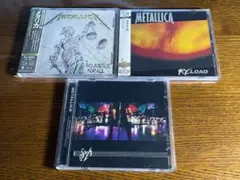 Metallica CD 3枚セット国内盤2枚輸入盤1枚、メタル・ジャスティス他