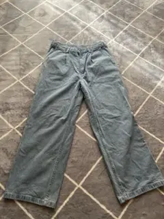 GU デニムバギースラックス