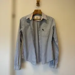 Abercrombie & Fitch アバクロ ストライプ 長袖シャツのサムネイル