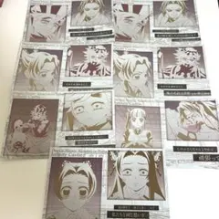 鬼滅の刃　お楽しみくじ　メタリックポストカード　胡蝶しのぶ　カナエ　童磨　カナヲ