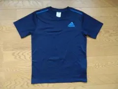 adidas キッズ Tシャツ 150cm ネイビーのサムネイル