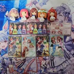 五等分の花嫁 一花二乃三玖四葉五月まとめうり