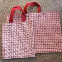 入園入学2点セット　レッスンバッグ上履き袋　サブバッグ手提げ　女の子