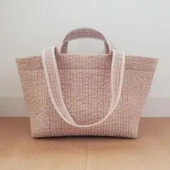 美品⭐︎ピオヌンナル⭐︎ガーデン⭐︎アイボリー⭐︎ヌビ⭐︎トートバッグ 美品⭐︎ピオヌンナル⭐︎ガーデン⭐︎アイボリー⭐︎ヌビ⭐︎トート