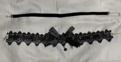 黒チョーカー 2点セット