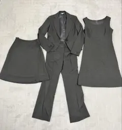 【7号 】フォーマルスーツ 4点セット グレー