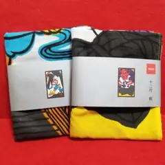 【新品】任天堂ミュージアム 限定 フェイスタオル 花札 5枚セット コンプリート 新品】任天堂ミュージアム 限定 フェイスタオル 花札 5枚セット