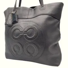 良品 COACH コーチ ジュリア オプアート トートバッグ 14967 A4 - メルカリ