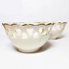 LENOX✨レノックス ヴィンテージ 小鉢 マルチボウル 金彩 ペア 2客組のサムネイル