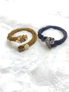 ビーズブレスレットセット 2 点