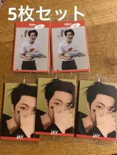 ENHYPEN ツインウエハースシール　ジェイ　5枚セット ノーマル