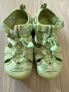 KEEN キッズ サンダル ライトグリーン　20cm