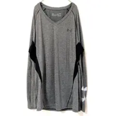 Under Armour HeatGear 長袖カットソー グレー XLのサムネイル